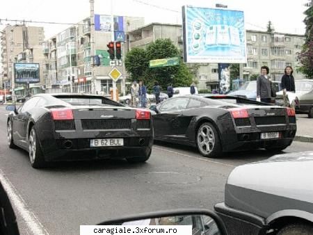 Masini - 2 Lamborghini Gallardo la un stop din Brasov - Recycle Bin Laden