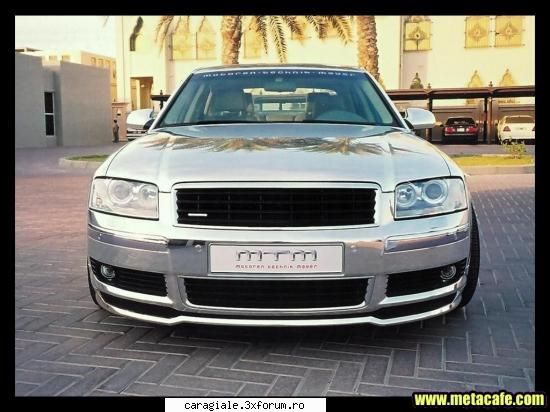 Masini - audi a8 facut in totalitate din argint ! - Recycle Bin Laden